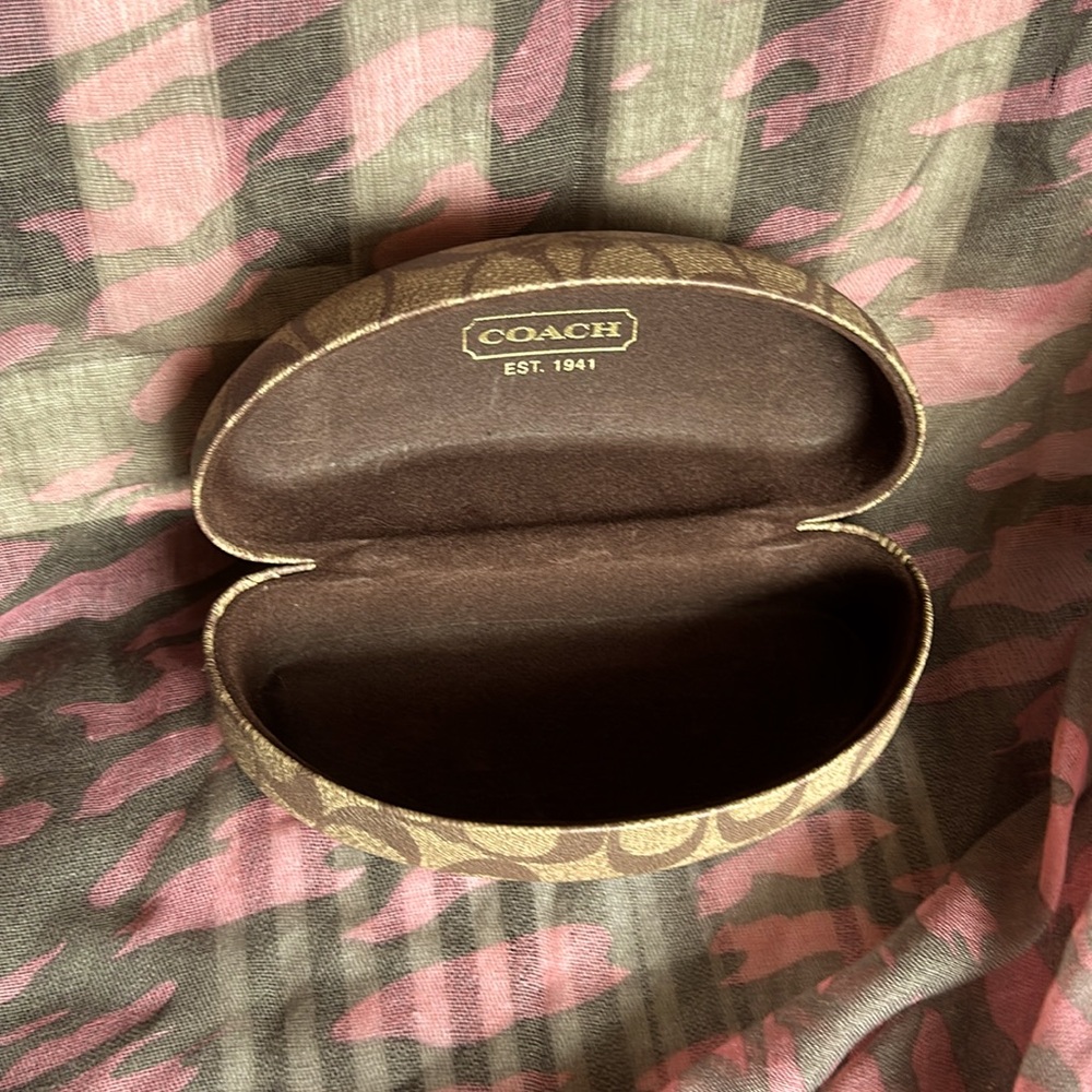 Coach Hard Case for Eyeglasses or Sunglasses